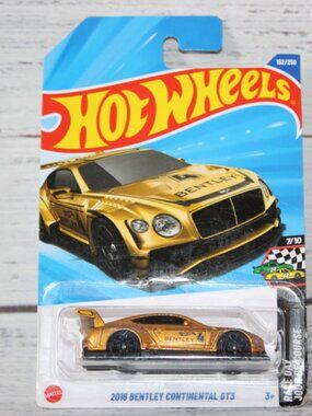 Hot Wheels 2025 NEW Case Q 2018 Bentley Continental GT3